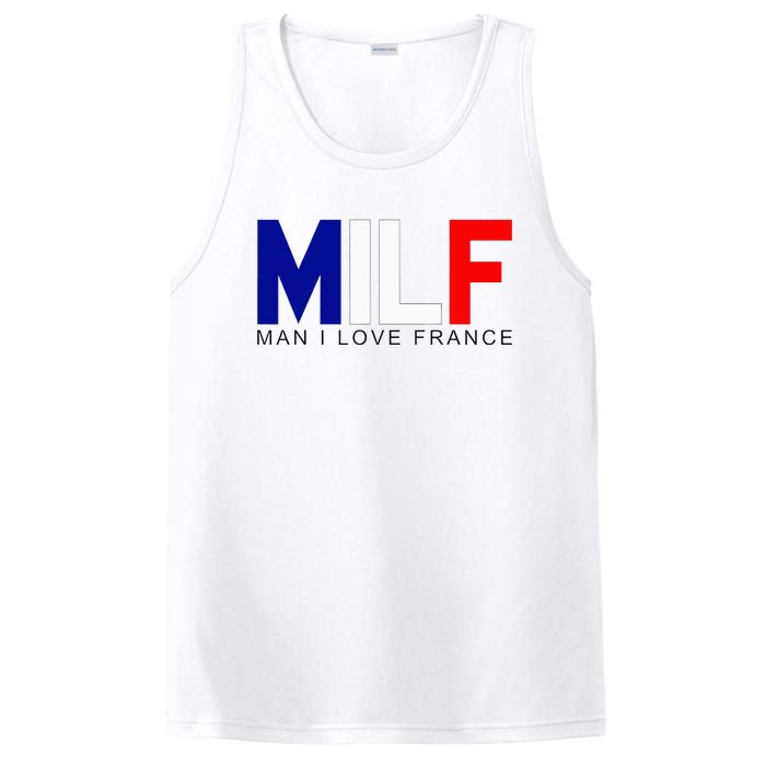 Milf Man I Love France Funny Adult Naughty PosiCharge Competitor Tank