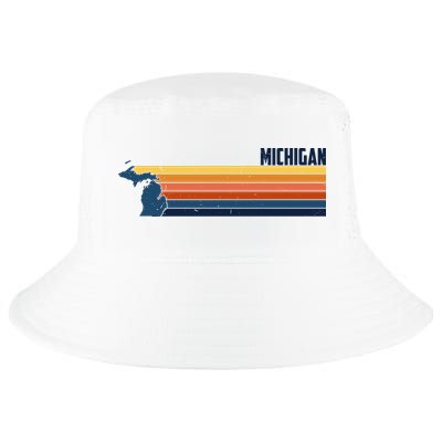 Retro Vintage Michigan Cool Comfort Performance Bucket Hat
