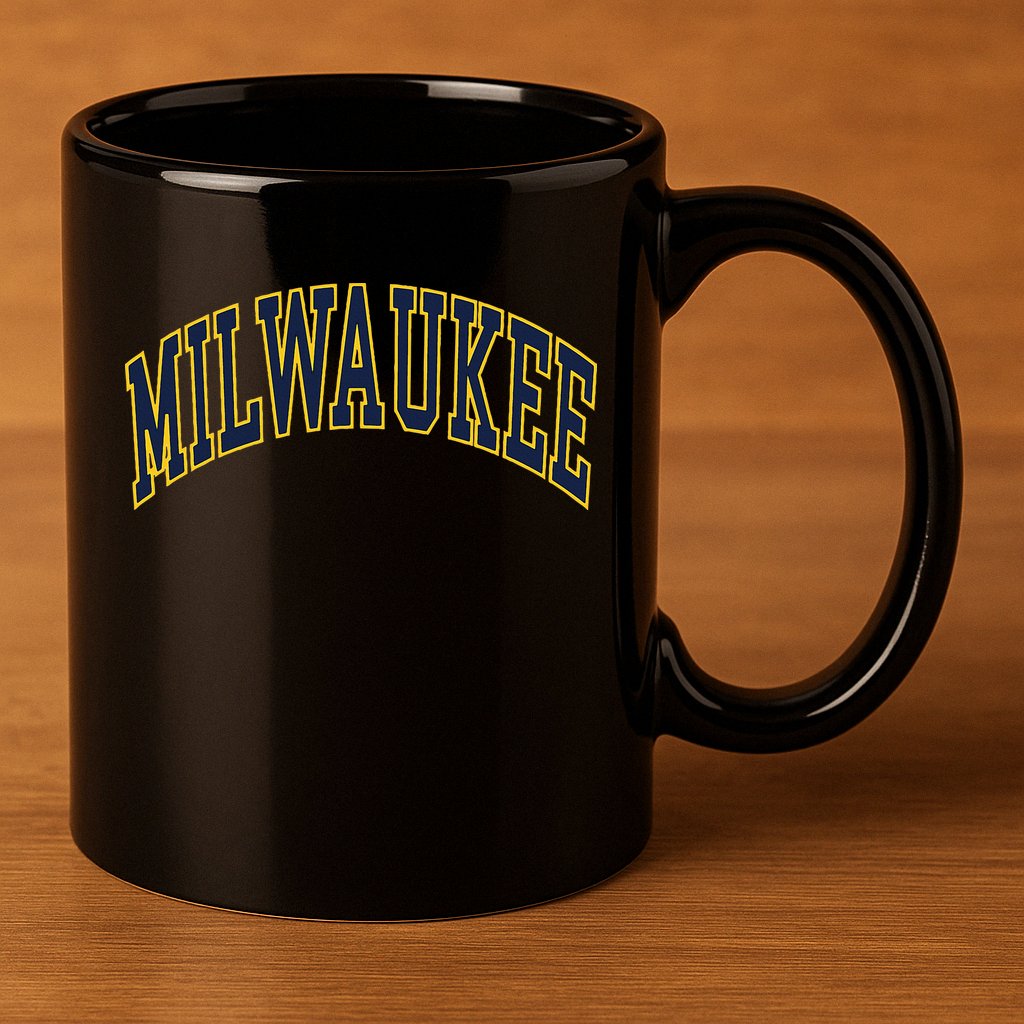 Milwaukee 11oz C Handle Ceramic Mug