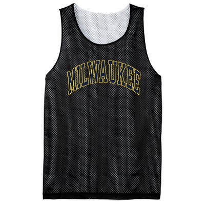 Milwaukee Mesh Reversible Basketball Jersey Tank