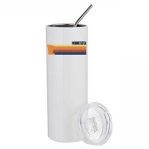 Retro Vintage Minnesota Stainless Steel Tumbler