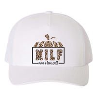 MILF Man I Love Fall Cheetah Pumpkin Cute Yupoong Adult 5-Panel Trucker Hat