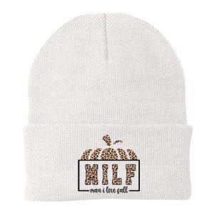 MILF Man I Love Fall Cheetah Pumpkin Cute Knit Cap Winter Beanie