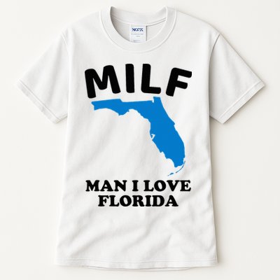 Milf Man I Love Florida Funny Miami United States Tampa Tall T-Shirt