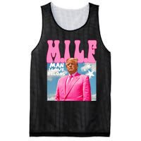 Milf Man I Love Felons Funny Trump 2024 For President Mesh Reversible Basketball Jersey Tank