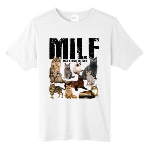 Milf Man I Love Felines Tall Fusion ChromaSoft Performance T-Shirt