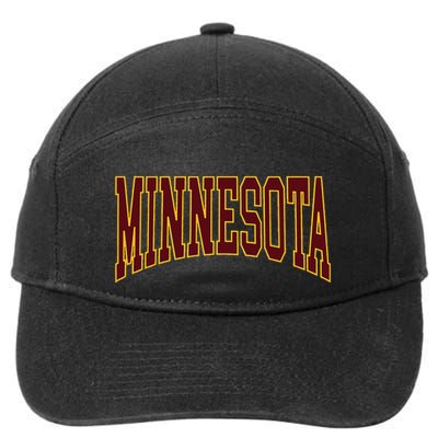 Minnesota 7-Panel Snapback Hat