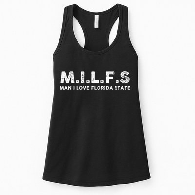MILFS Man I Love Florida States Vintage Womens Tank Top