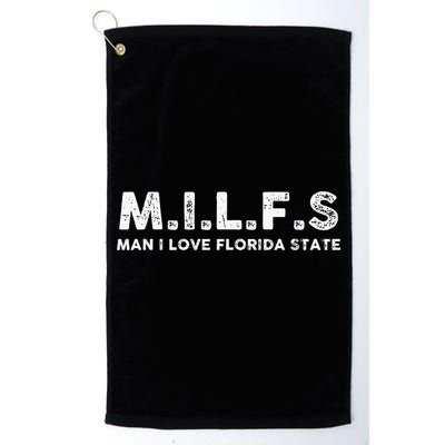MILFS Man I Love Florida States Vintage Golf Towel