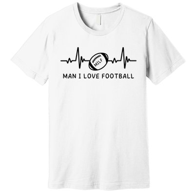 MILF Man I Love Football Premium T-Shirt