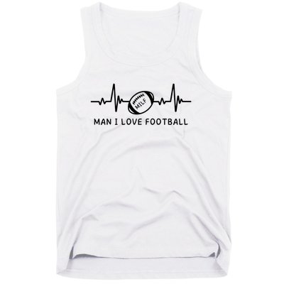 MILF Man I Love Football Tank Top