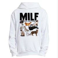 MILF Man I Love Felines Funny Cats Urban Pullover Hoodie