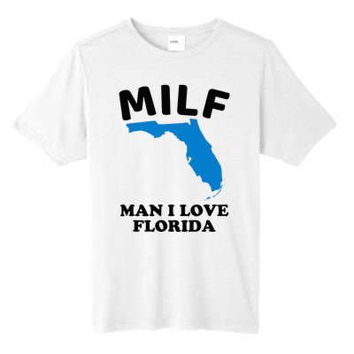 MILF Man I Love Florida Funny Miami United States Tampa Tall Fusion ChromaSoft Performance T-Shirt