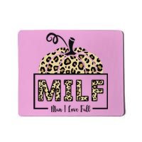 MILF Man I Love Fall Leopard Pumpkin Funny Mousepad