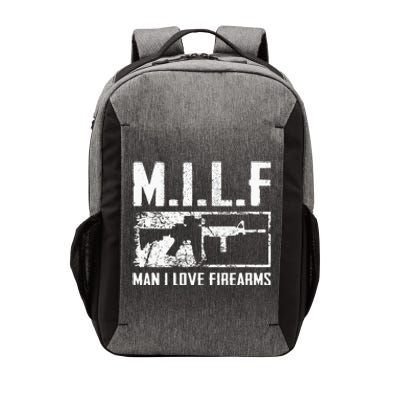 M.I.L.F Man I Love Firearms Funny Ar15 2a Pro Gun Rights Vector Backpack