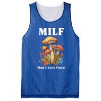 Milf Man I Love Fungi Funny Mesh Reversible Basketball Jersey Tank