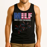 MILF Man I Love Fireworks Funny 4th Of July Tank Top