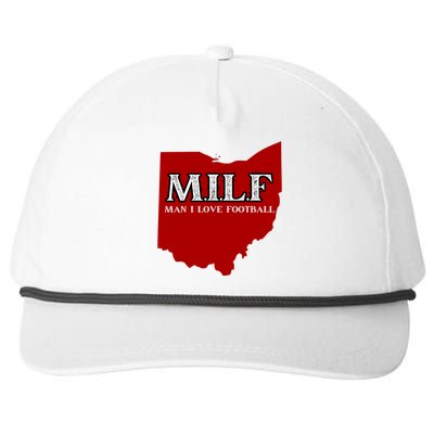 MILF Man I Love Football Snapback Five-Panel Rope Hat