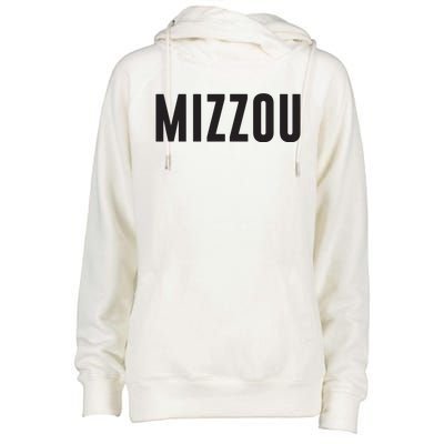 Mizzou Womens Funnel Neck Pullover Hood