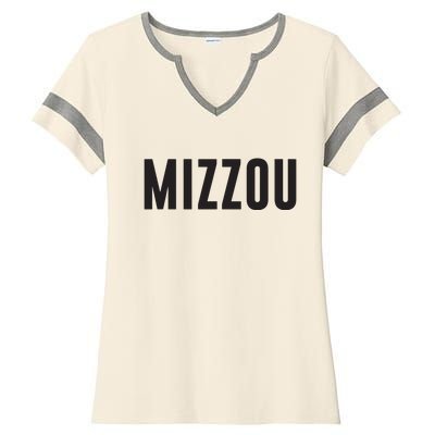 Mizzou Ladies Halftime Notch Neck Tee