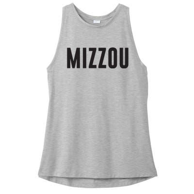 Mizzou Ladies PosiCharge Tri-Blend Wicking Tank