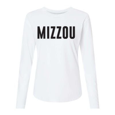 Mizzou Womens Cotton Relaxed Long Sleeve T-Shirt