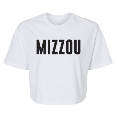 Mizzou Bella+Canvas Jersey Crop Tee