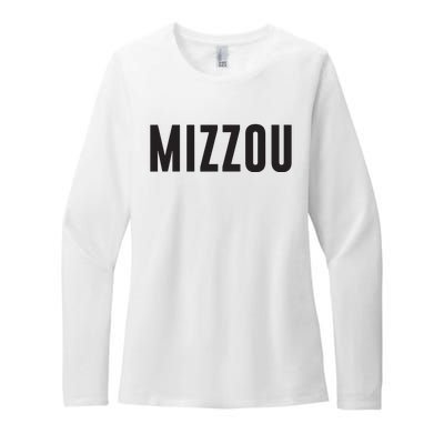 Mizzou Womens CVC Long Sleeve Shirt