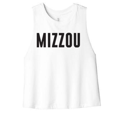 Mizzou Women's Racerback Cropped Tank