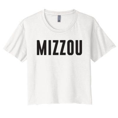 Mizzou Women's Crop Top Tee