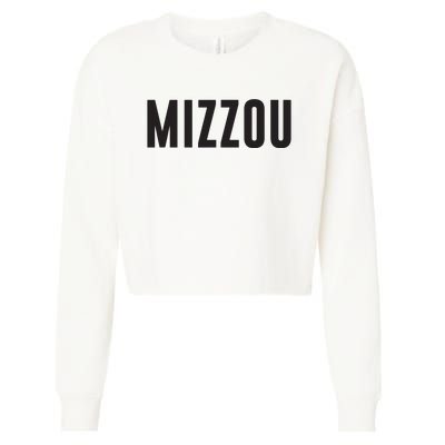 Mizzou Cropped Pullover Crew