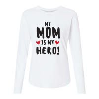 My Mom Is My Hero Womens Cotton Relaxed Long Sleeve T-Shirt