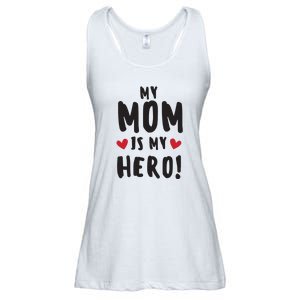 My Mom Is My Hero Ladies Essential Flowy Tank