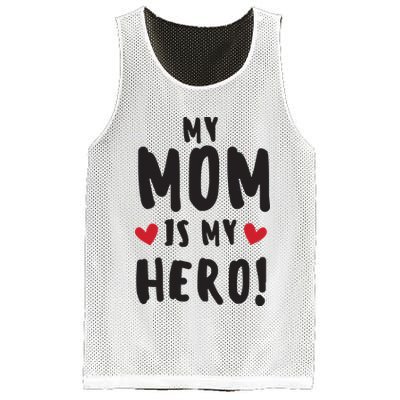 My Mom Is My Hero Mesh Reversible Basketball Jersey Tank