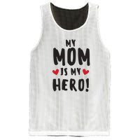 My Mom Is My Hero Mesh Reversible Basketball Jersey Tank