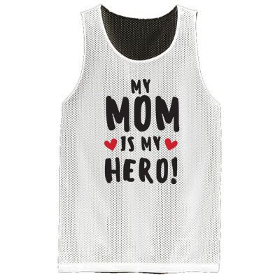 My Mom Is My Hero Mesh Reversible Basketball Jersey Tank