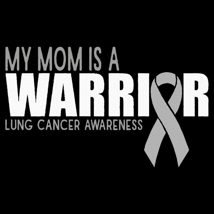 My Mom Is A Warrior Lung Cancer Awareness Bucket Hat