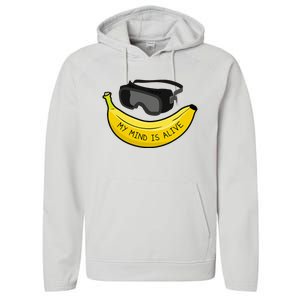 My Mind Is Alive Performance Fleece Hoodie