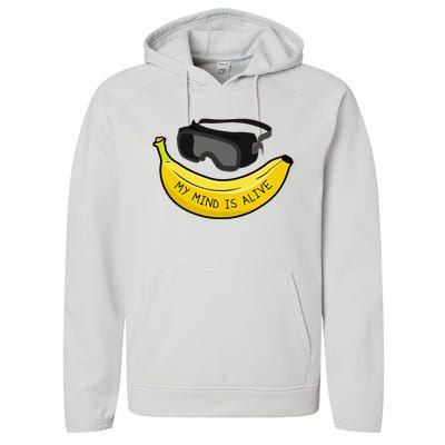 My Mind Is Alive Performance Fleece Hoodie