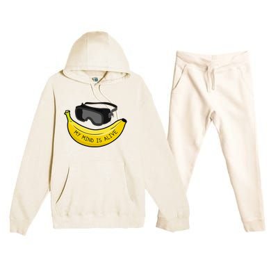 My Mind Is Alive Premium Hooded Sweatsuit Set