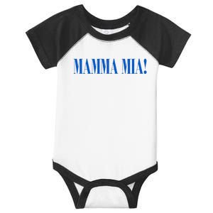 Mamma Mia Italian Novelty Christmas Gift Infant Baby Jersey Bodysuit