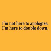 Mads Mitch IM Not Here Apologize IM Here To Double Down Pom Pom 12in Knit Beanie