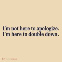 Mads Mitch IM Not Here Apologize IM Here To Double Down Zip Tote Bag