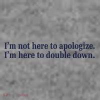 Mads Mitch IM Not Here Apologize IM Here To Double Down Toddler Hoodie