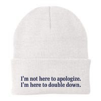 Mads Mitch IM Not Here Apologize IM Here To Double Down Beanie