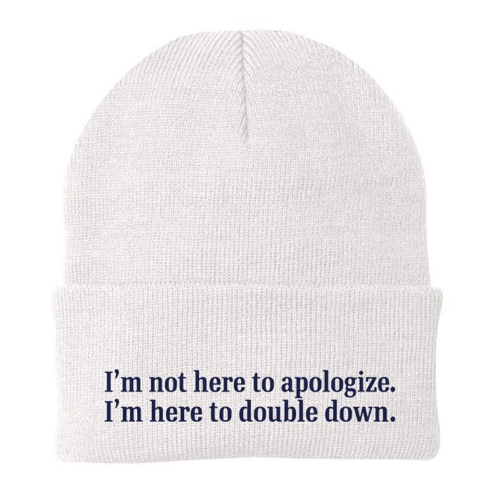 Mads Mitch IM Not Here Apologize IM Here To Double Down Beanie