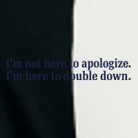 Mads Mitch IM Not Here Apologize IM Here To Double Down Infant Baby Jersey Bodysuit
