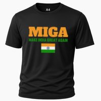 Miga Make India Great Again Maga Cooling Performance Crew T-Shirt