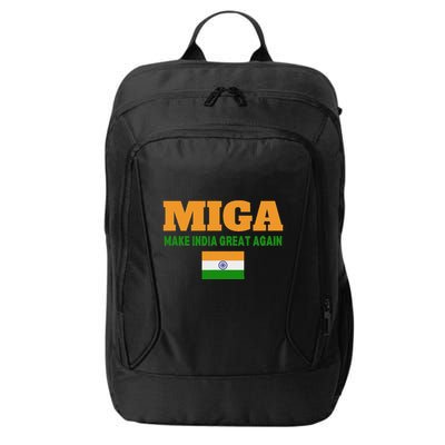 Miga Make India Great Again Maga City Backpack
