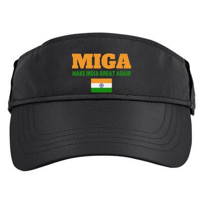 Miga Make India Great Again Maga Adult Drive Performance Visor